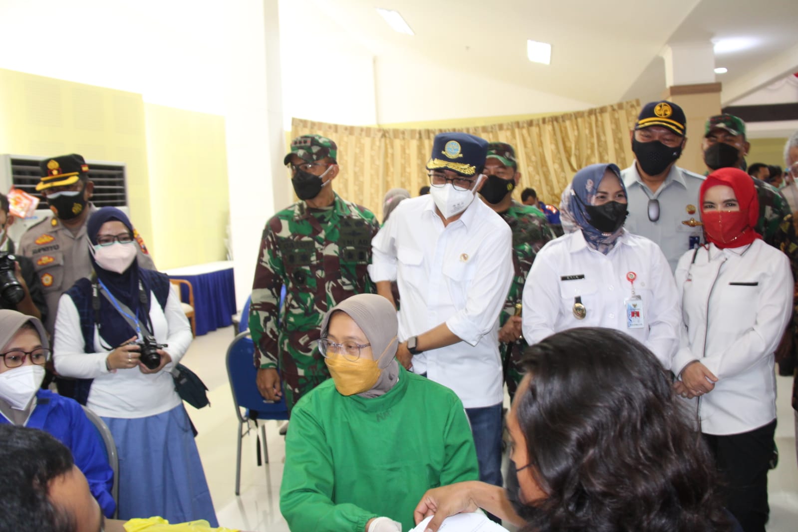 Forkopimda Sambut Tiga Menteri Kunjungan Kerja Di Kabupaten Blora 